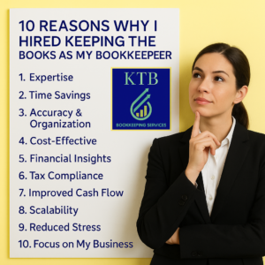 10 reasons hired bookkeeper