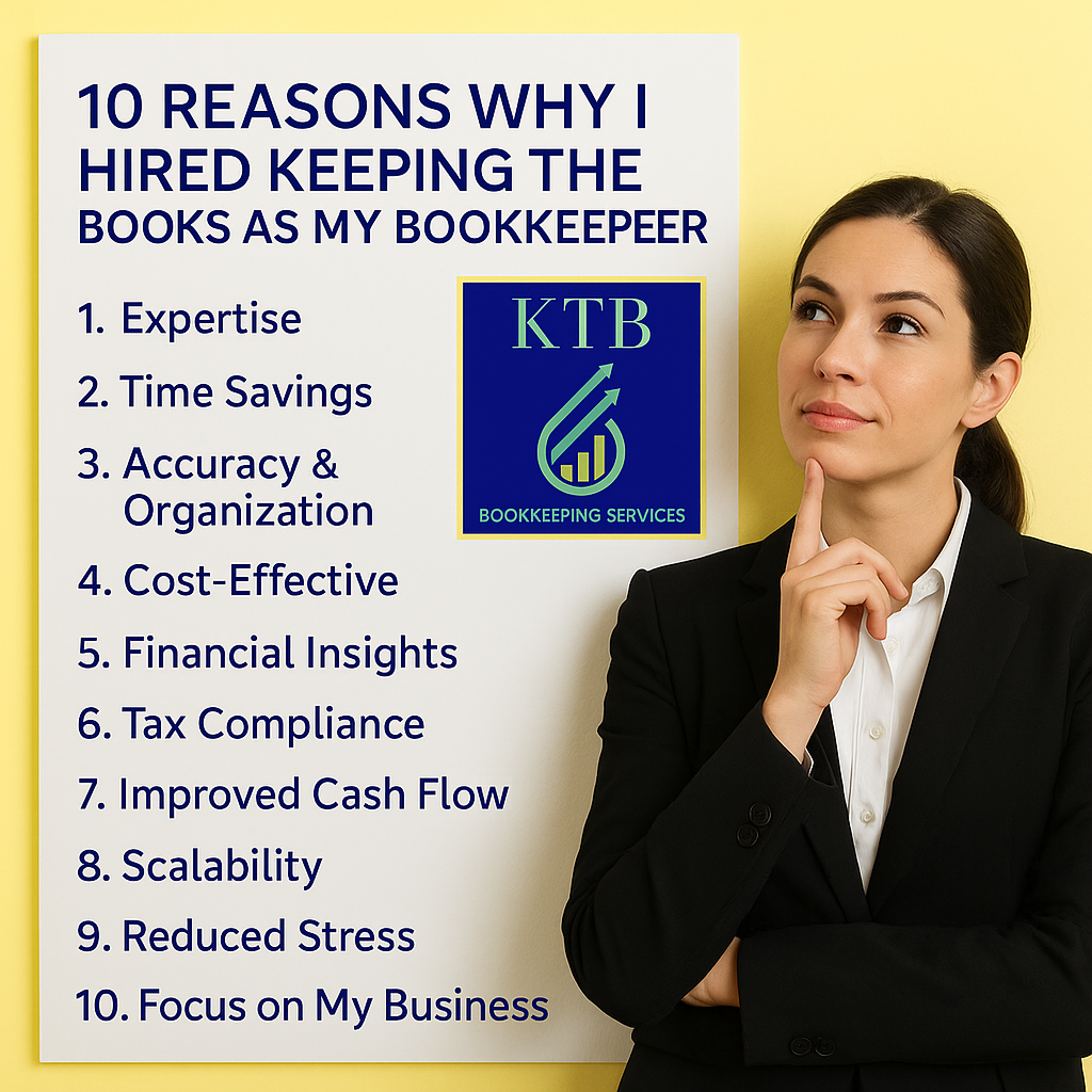 10 reasons hired bookkeeper